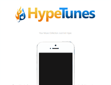 Tablet Screenshot of hypetunes.com
